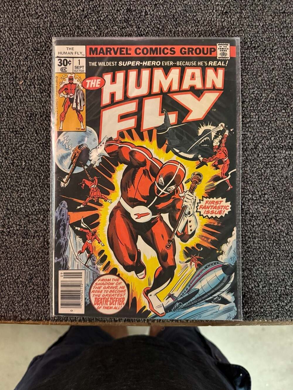 The Human Fly #1 and #2 Marvel Comics Lot (1977)